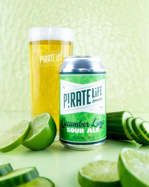 Pirate Life Cucumber Lime Sour Ale (3.5% ABV)