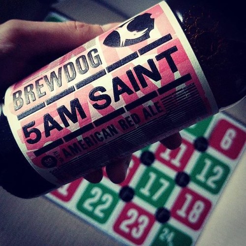 Day 5 of our Beer Advent Calendar recap: Brew Dog 5AM Saint.