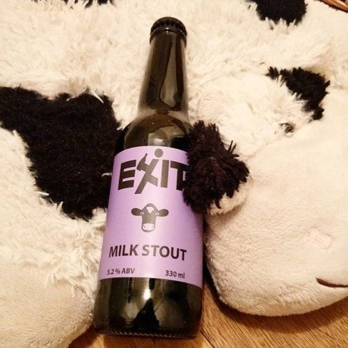 It’s day 8 of our Beer Advent Calendar! Today it’s Exit Milk Stout.