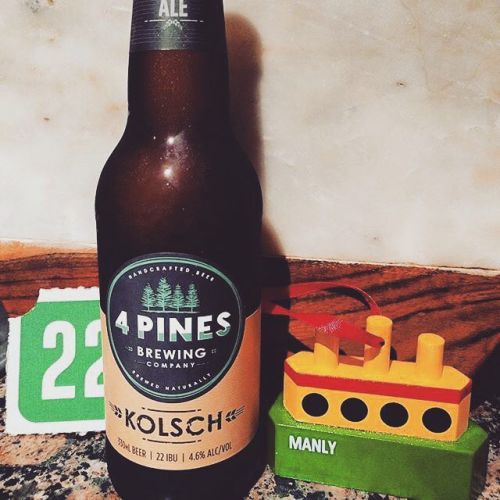 It’s day 22 of our Beer Advent Calendar! Today it’s 4 Pines Kolsch