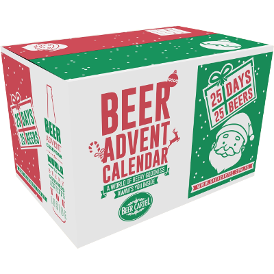 Beer Cartel Beer Advent Calendar Side View