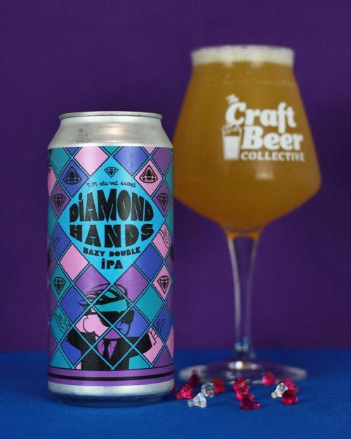 Hargreaves Hill Diamond Hands Hazy Double IPA 440ml Can