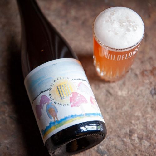 Wildflower Sensation of Colour Brachetto Grape Australian Wild Ale 750ml Bottle