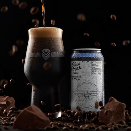 Black Hops Chair Force One Chocolate Coffee Stout 375ml Can
