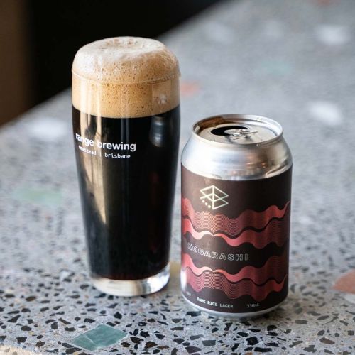 Range Brewing Kogarashi Dark Rice Lager 330ml Can