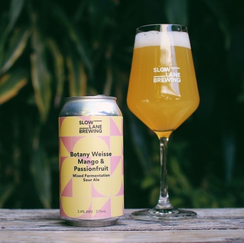 Slow Lane Botany Weisse Mango & Passionfruit Sour Ale