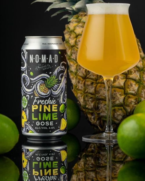 Nomad Freshie Pine Lime Gose 440ml Can