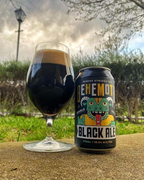 KAIJU! Where Strides The Behemoth Imperial Black IPA 375ml Can