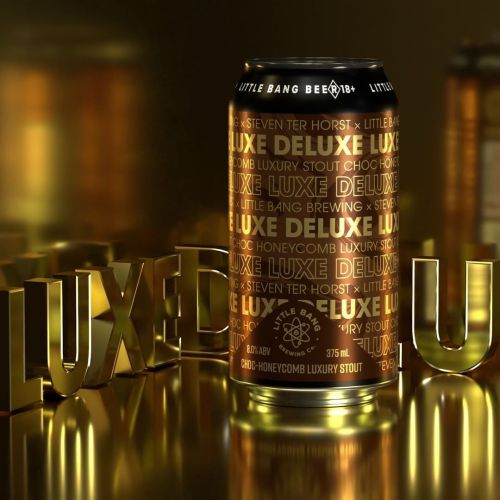 Little Bang Luxe Deluxe Honeycomb Chocolate Stout 375ml Can