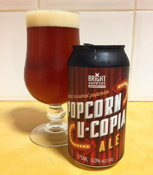 Bright Popcornucopia Salted Caramel Popcorn Ale