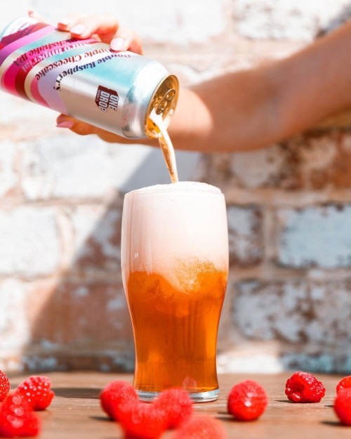 One Drop Double Raspberry Ripple Cheesecake Nitro Imperial Thickshake IPA