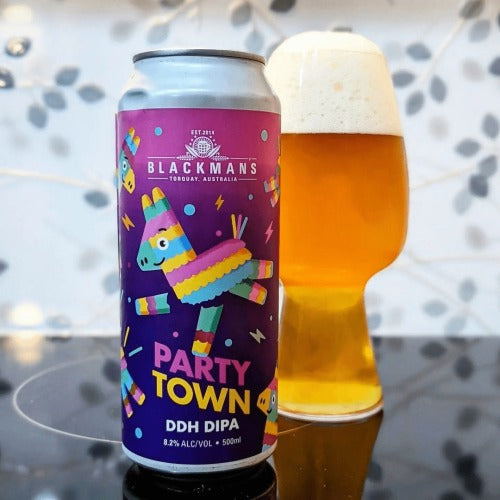 Blackman’s Party Town DDH DIPA 500ml Can