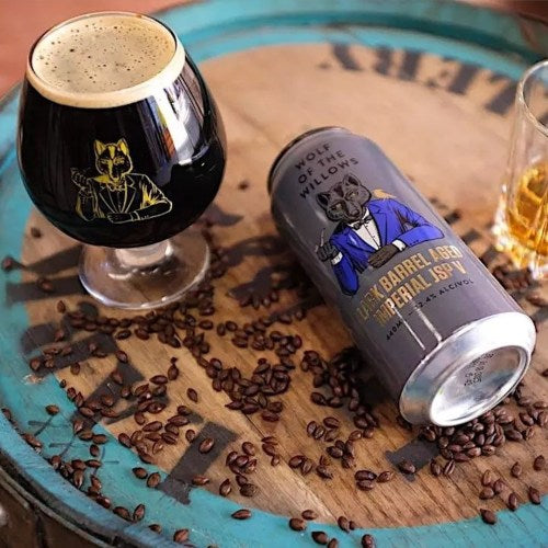 Wolf of the Willows Lark Barrel Aged Imperial JSP V @wolfofthewillows