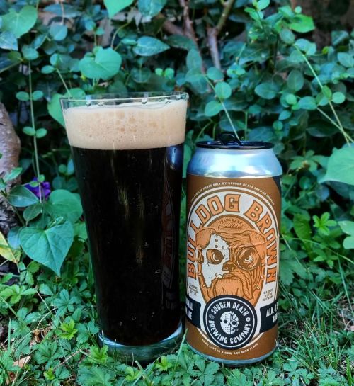 Sudden Death Bulldog Brown English Brown Ale 440ml Can
