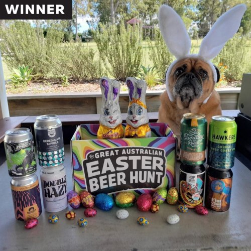 Congratulations to ‘Scoot Hawes’ for the winning image in our Easter Beer Hunt Photo Contest!