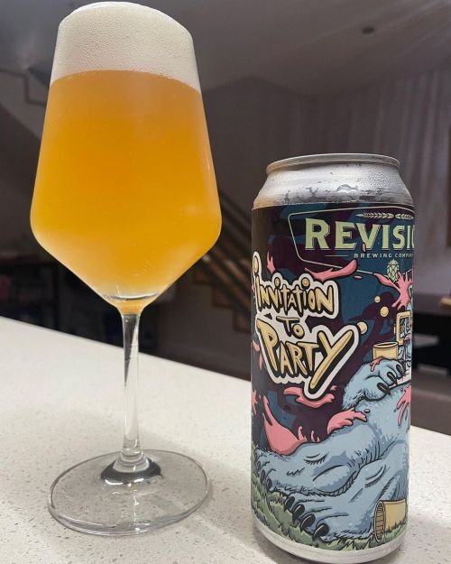 Revision Invitation To Party NE Hazy Double IPA 470ml Can