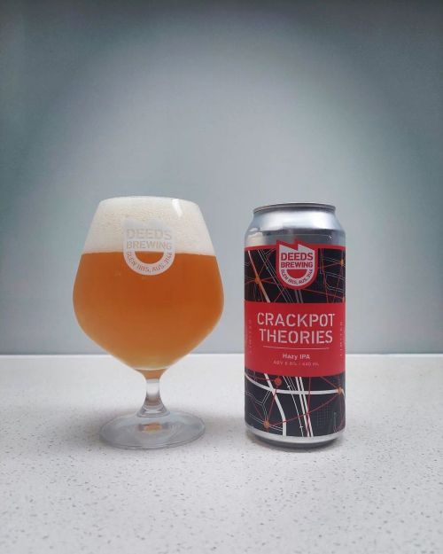 Deeds Crackpot Theories Hazy IPA 440ml Can