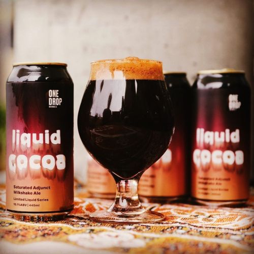 One Drop Liquid Cocoa Milkshake Ale
