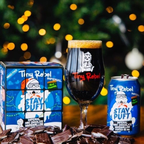 Tiny Rebel Stay Puft Imperial Mint Chocolate Porter Tiny Rebel Stay Puft Imperial Mint Chocolate Porter