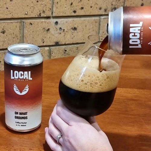 Local Brewing Co On What Grounds Coffee Porter 440ml Can