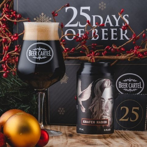 Beer Cartel Advent Calendar Day 25: Hawkers Knafeh Habibi Pastry Stout⠀