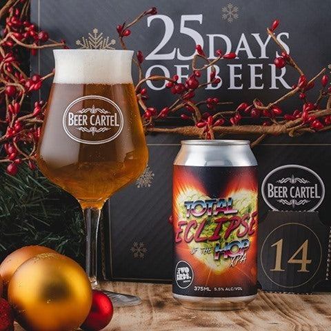 Beer Cartel Advent Calendar Day 14: Two Birds Total Eclipse of the Hop XPA⠀