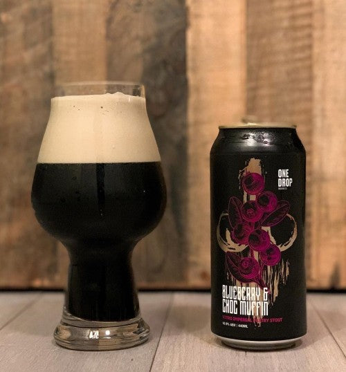 One Drop Blueberry & Choc Muffin Nitro Imperial Pastry Stout