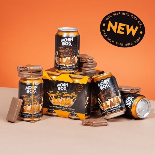 Moon Dog Timothy Tamothy Slam-othy Caramel Chocolate Biscuit Milk Stout 330ml Can