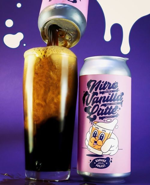 Garage Project Nitro Double Vanilla Oat Cream Latte Stout