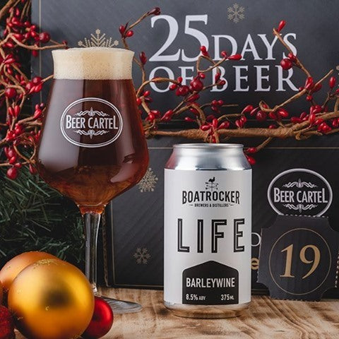 Beer Cartel Advent Calendar Day 19: Boatrocker Life Barleywine⠀