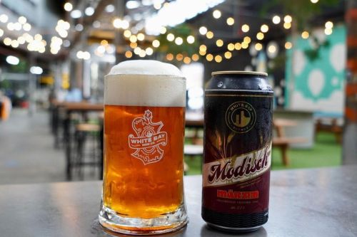 White Bay Modisch Marzen Lager 440ml Can