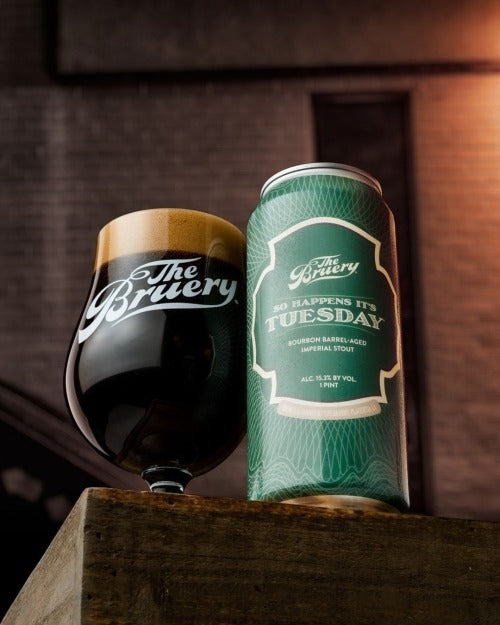 ‘So Happens It’s Tuesday Bourbon Barrel Aged Imperial Stout’ by American brewery The Bruery