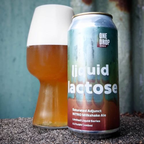 One Drop Liquid Lactose Nitro Milkshake Ale⠀