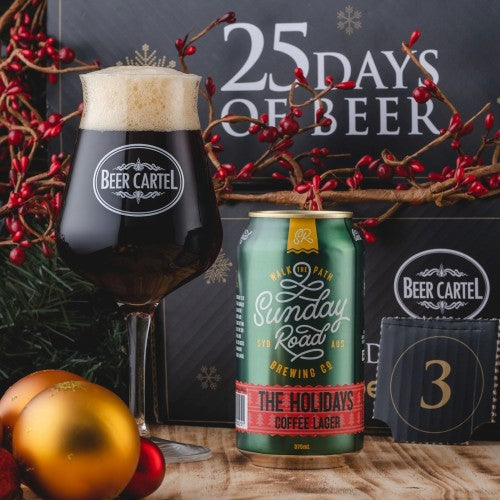 Beer Cartel Advent Calendar Day 3: Sunday Road The Holidays Coffee Lager⠀