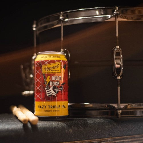 Wayward Mum Rock Hazy Triple IPA 375ml Can