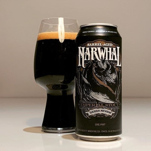 Sierra Nevada Barrel-Aged Narwhal Imperial Stout 473ml Can