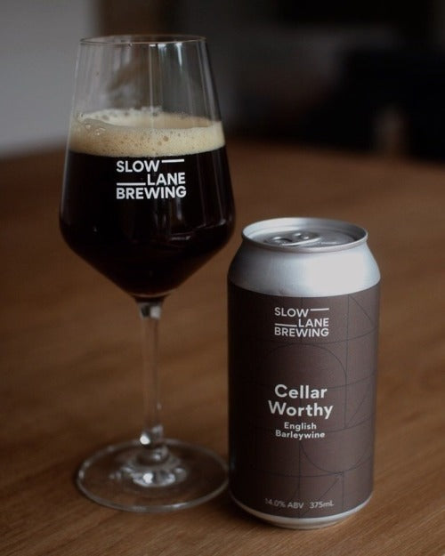 Slow Lane Old Russet BA Belgian Brown Ale