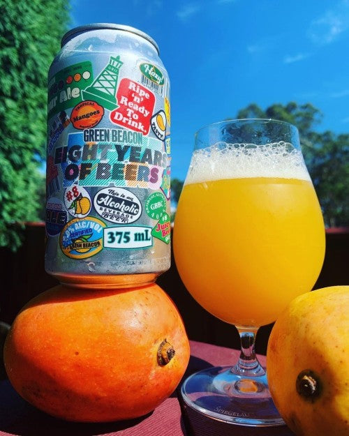 Green Beacon Eight Years of Beers Mango Sour Ale