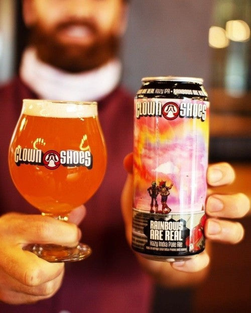 Clown Shoes Rainbows Are Real Hazy IPA