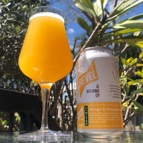 Revel Mango Macadamia Weiss Bar Sour