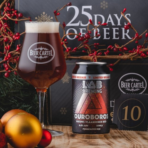 Beer Cartel Advent Calendar Day 10: Little Alchemist Ourobors Flanders Red⠀