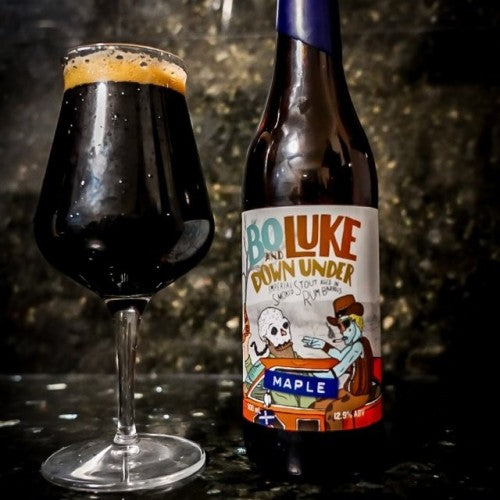 Hawkers Bo & Luke Down Under Maple Imperial Stout