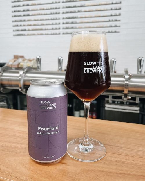Slow Lane Fourfold Belgian Quadrupel 375ml Can