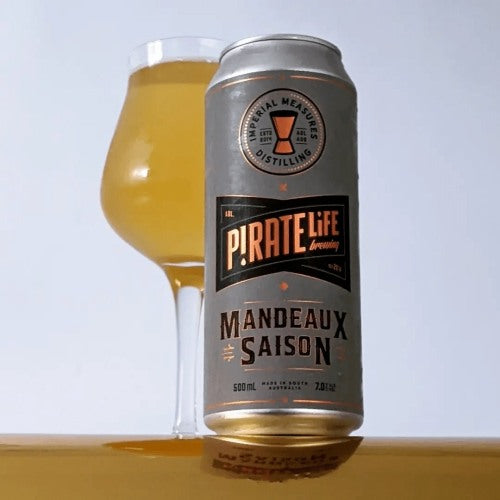 Pirate Life/Imperial Measures Mandeaux Saison 500ml Can