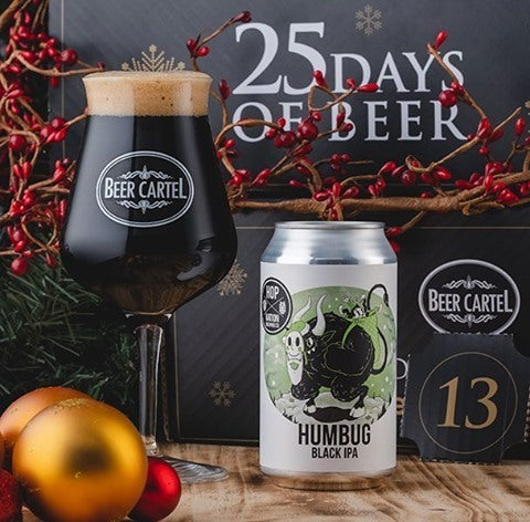 Beer Cartel Advent Calendar Day 13: Hop Nation Humbug Black IPA⠀