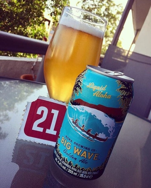 It’s day 21 of our Beer Advent Calendar! Today it’s Kona Big Wave.