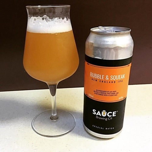 Sauce Brewing Bubble & Squeak New England IPA