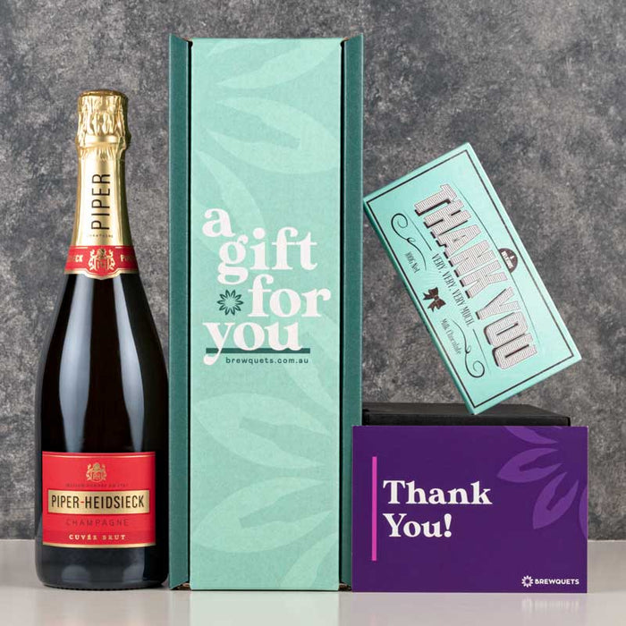 Thank You Champagne & Chocolate Hamper