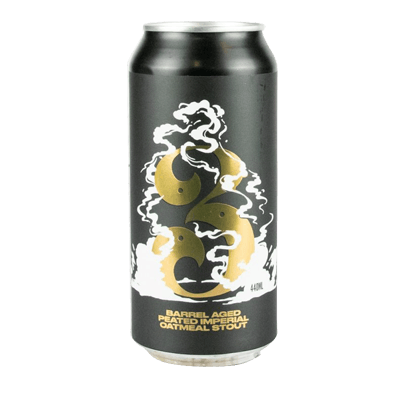 3 Ravens Barrel Aged Peated Imperial Oatmeal Stout 440ml Can