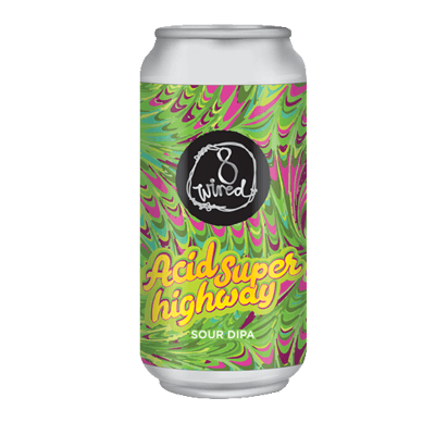 8 Wired Acid Super Highway Sour Double IPA 440ml Can